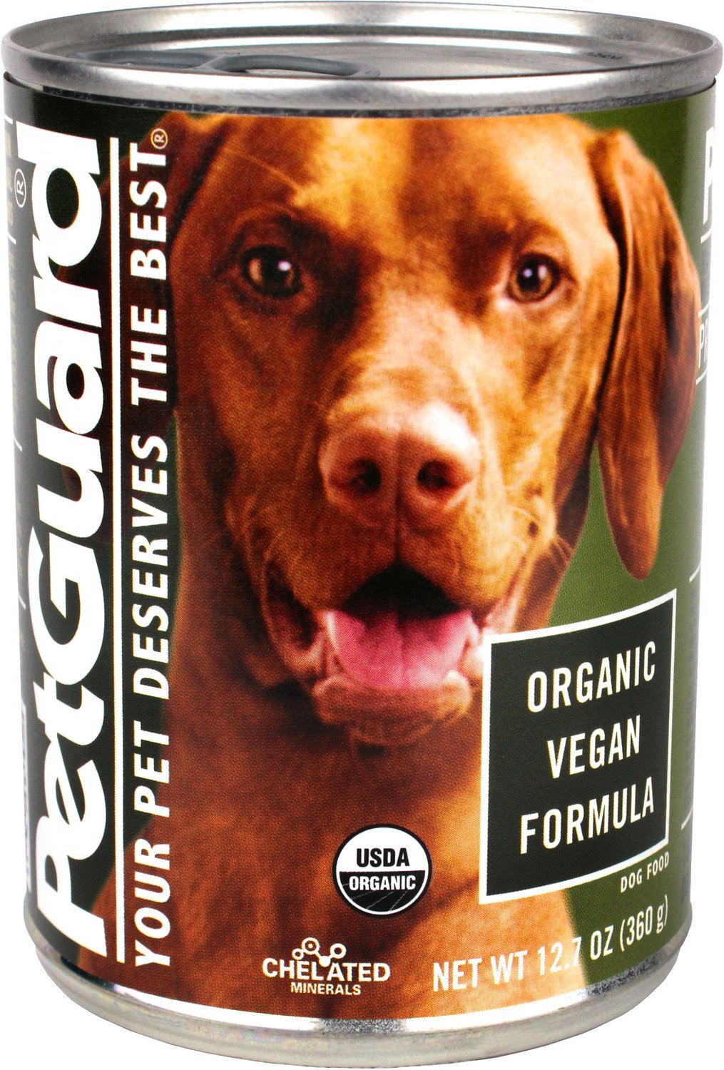 PetGuard Organic Vegan Formula Canned Dog Food, 12.7